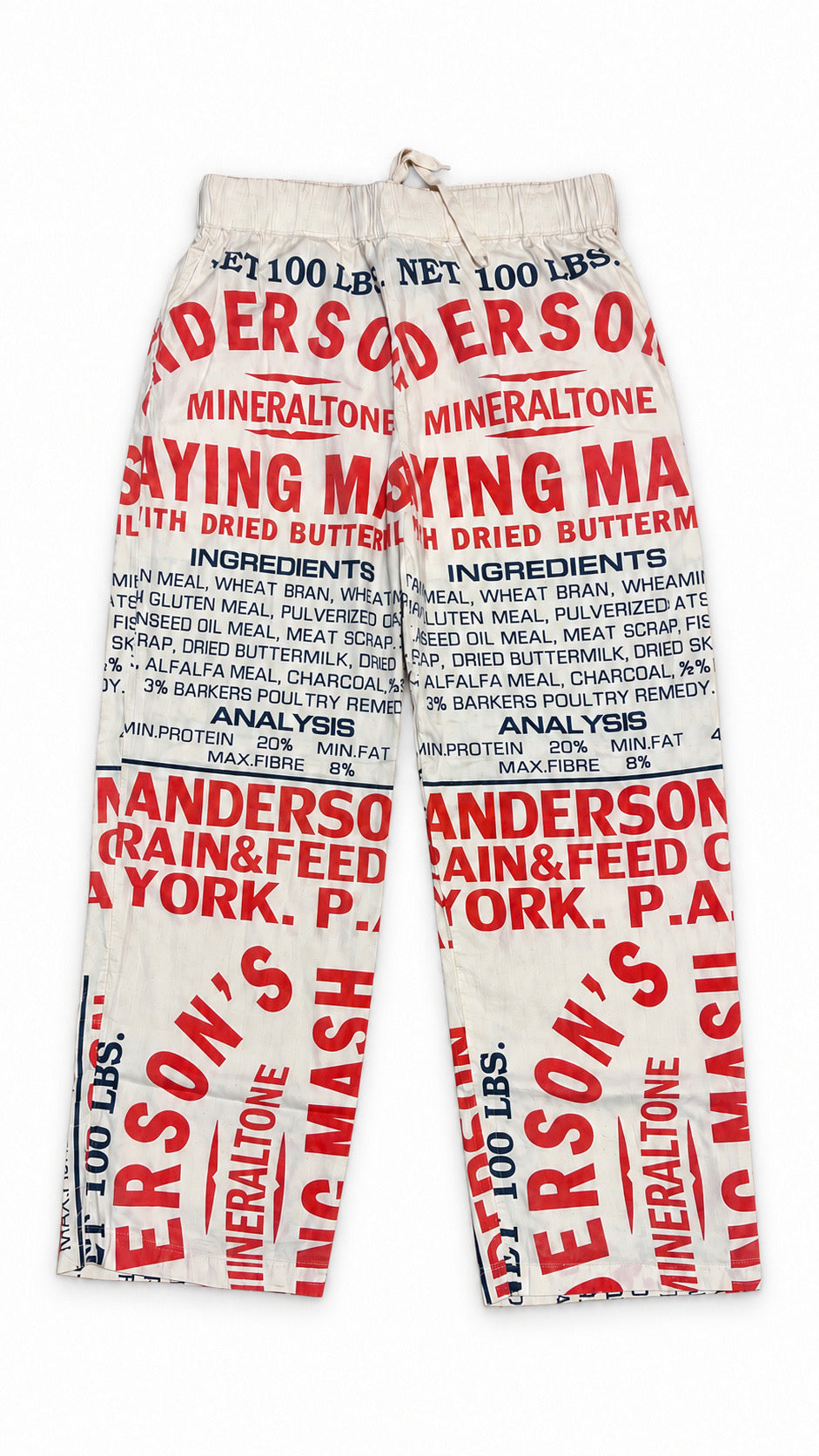 Printed Draper Pants