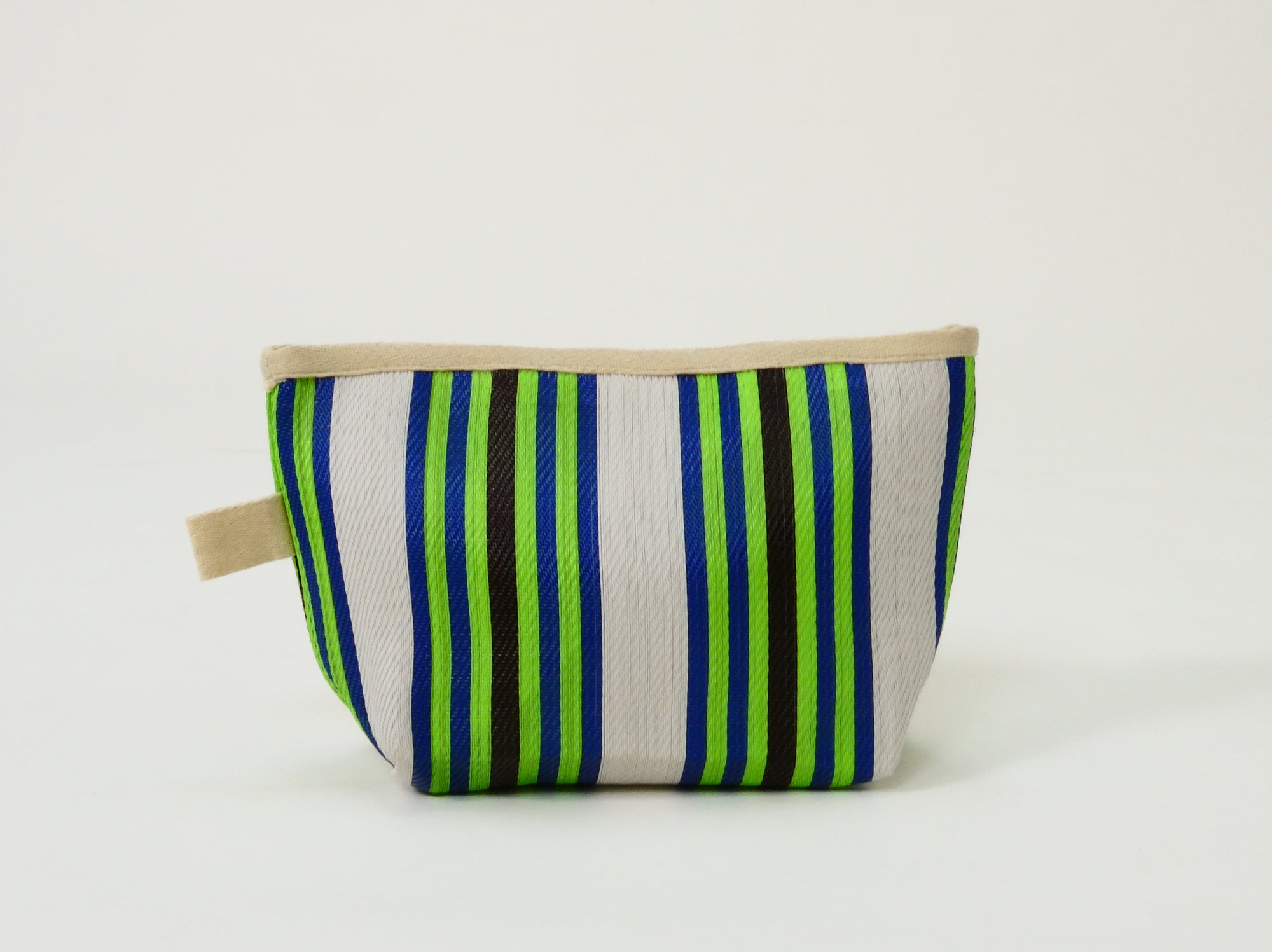 The Clutch Bag organizer pouch handmade from recycled plastic